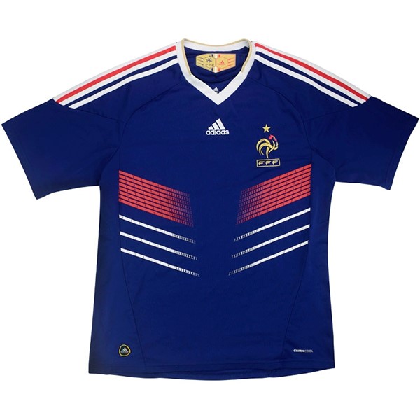 Authentic Camiseta Francia 1ª Retro 2010 Azul